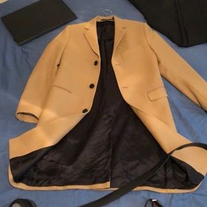 H&M Tan Pea Coat - Never worn